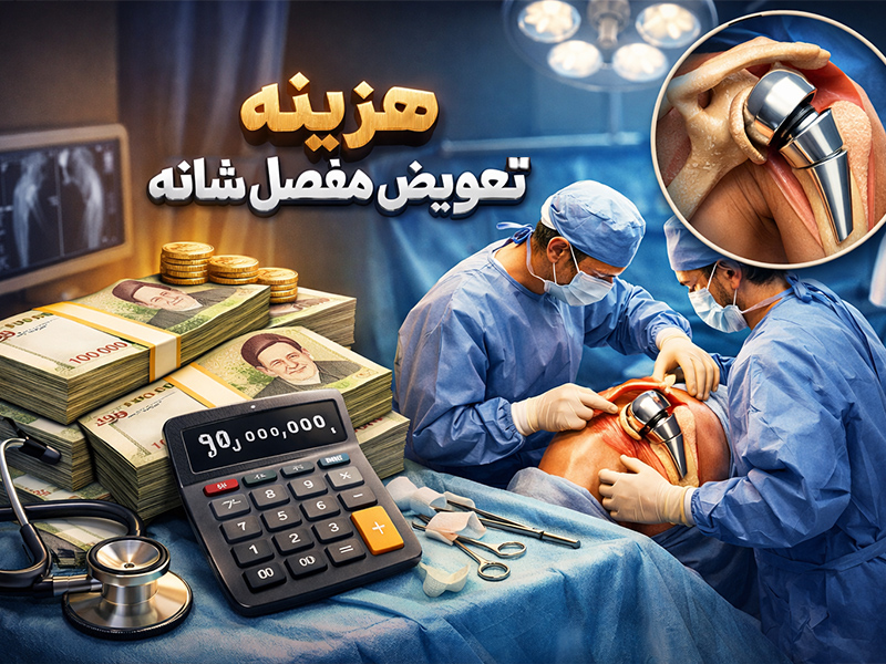 هزینه تعویض مفصل شانه